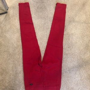 Red tractor Jean pants